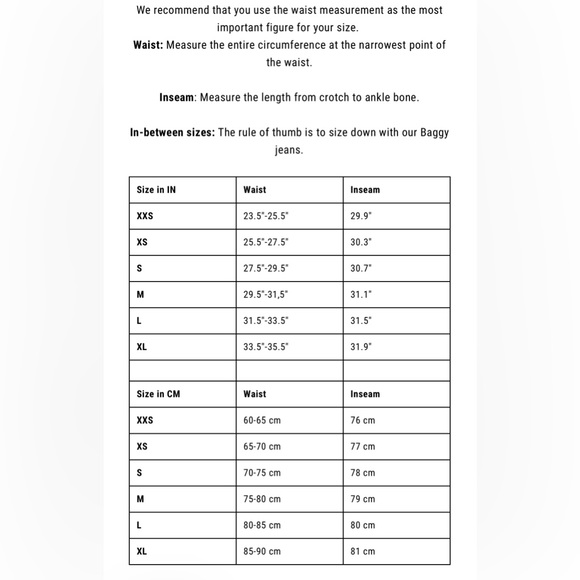 🍑FITJEANS V2 Traditional Baggy 80s Jeans - Picture 5 of 5